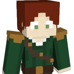 Ellexira Minecraft avatar bust