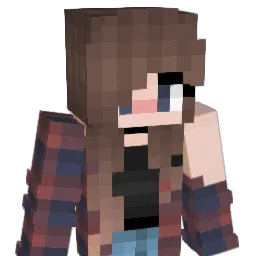EllieBunx Minecraft avatar bust