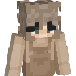 Elphilya Minecraft avatar bust