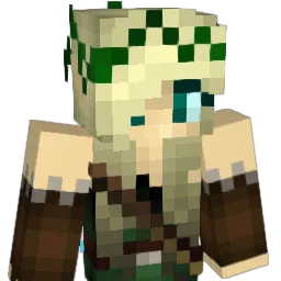 Elvikra Minecraft avatar bust