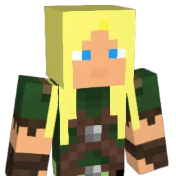 Elvond Minecraft avatar bust