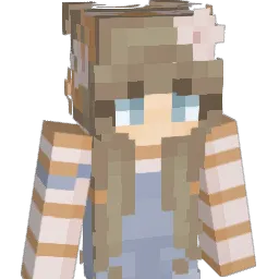 Embercraft Minecraft avatar bust