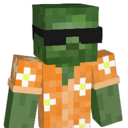 Emceehawaii Minecraft avatar bust