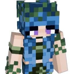 Emeraie Minecraft avatar bust