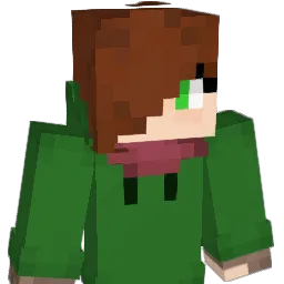 EmeraldEnchanted Minecraft avatar bust