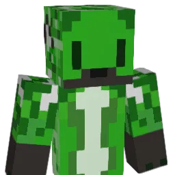 EmeraldFoxx Minecraft avatar bust