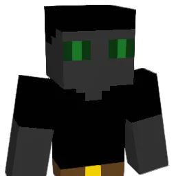 Emeraldman45 Minecraft avatar bust