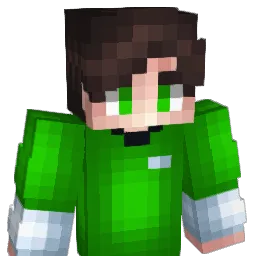 Emeraldzik Minecraft avatar bust