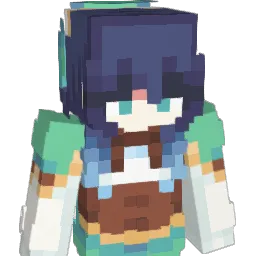 Emilia4ever Minecraft avatar bust