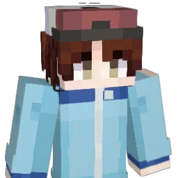 Emmet Minecraft avatar bust