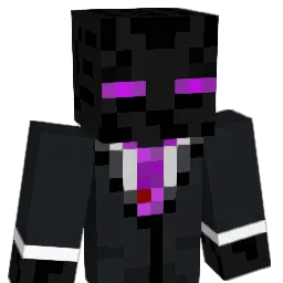 EndermanMan Minecraft avatar bust