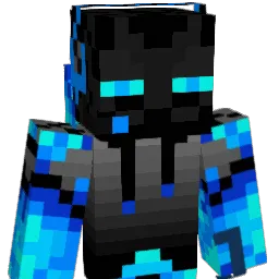 Enderman_Blue Minecraft avatar bust