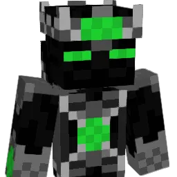 Enderzock Minecraft avatar bust
