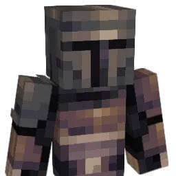 Endversed Minecraft avatar bust