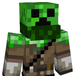 Enjoymystick Minecraft avatar bust