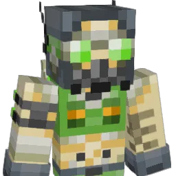 Enloook Minecraft avatar bust