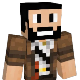 Enxadachim Minecraft avatar bust