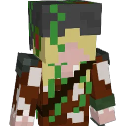 Epinefrinas Minecraft avatar bust