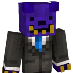 EquaFox Minecraft avatar bust