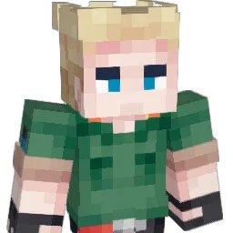 Equippable Minecraft avatar bust