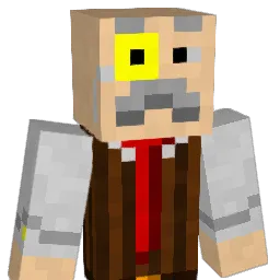 Eremiten Minecraft avatar bust