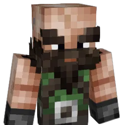 EricRedBeard Minecraft avatar bust