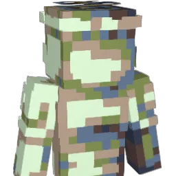 Erup0n Minecraft avatar bust