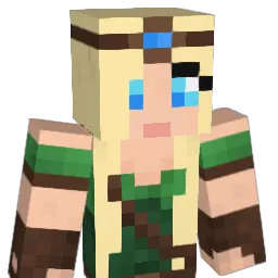 Eumeneia Minecraft avatar bust