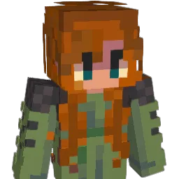 Eurticaire Minecraft avatar bust