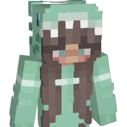 Evawhitten Minecraft avatar bust