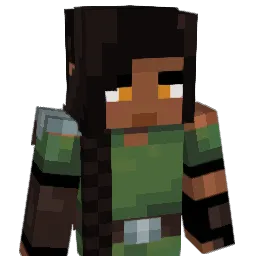 Evedele Minecraft avatar bust