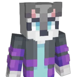 EvilGirlWolf Minecraft avatar bust