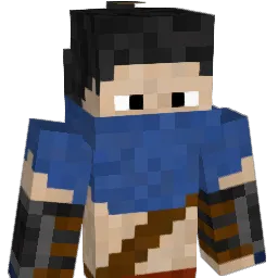 EvilJaxx Minecraft avatar bust