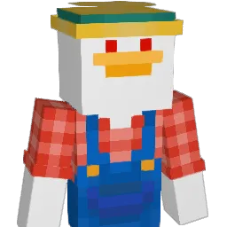 EvilKippenwortel Minecraft avatar bust
