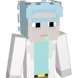 Evosaurus Minecraft avatar bust