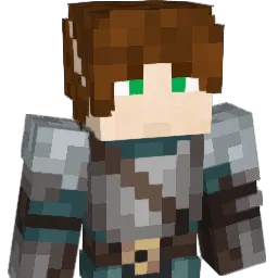 Excitation Minecraft avatar bust