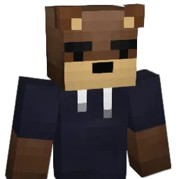 Exlozive Minecraft avatar bust