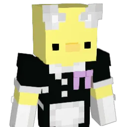 ExtraBuns Minecraft avatar bust