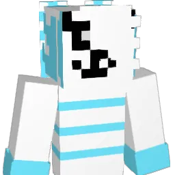 EzraCyanPaws Minecraft avatar bust