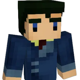 F22ace Minecraft avatar bust