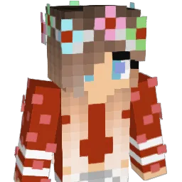 F3derica Minecraft avatar bust