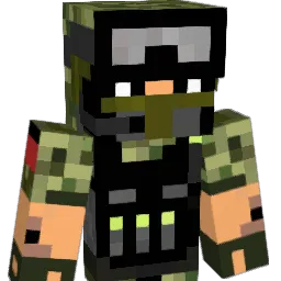 FCSG12 Minecraft avatar bust