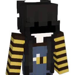 FFVII Minecraft avatar bust