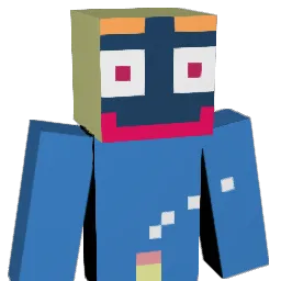 FL0P5 Minecraft avatar bust