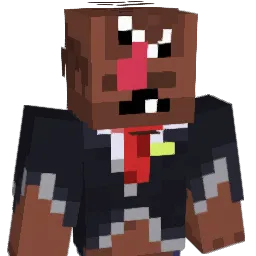 FLAMEScareME Minecraft avatar bust