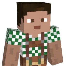 FLO_TV Minecraft avatar bust