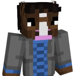 FLXNO Minecraft avatar bust