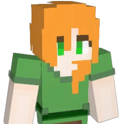 FOXJX Minecraft avatar bust