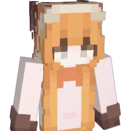 FOXQAQ Minecraft avatar bust