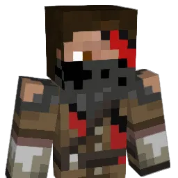 FOXYDUMBO Minecraft avatar bust